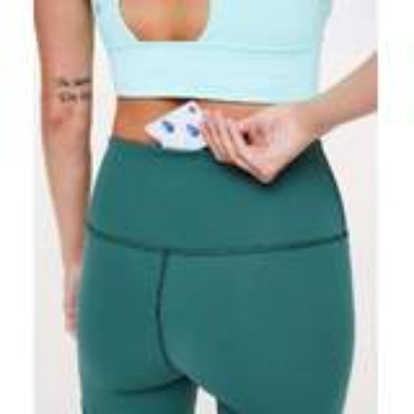 Lululemon Seek The Heat Tight 28" Green Jasper, size 8 - Picture 4 of 7